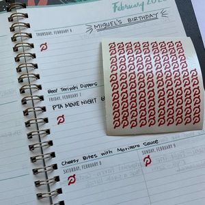 100 Peloton Journal/ Planner stickers